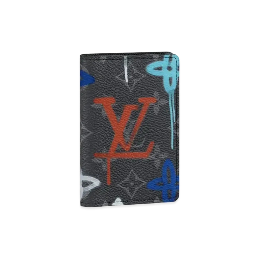 Louis Vuitton Pocket Organizer Monogram LV Graffiti