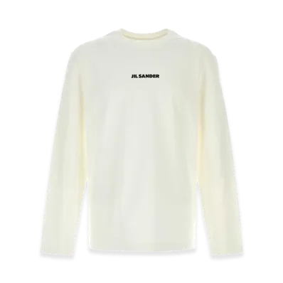 Jil Sander Cotton T-Shirt "White"