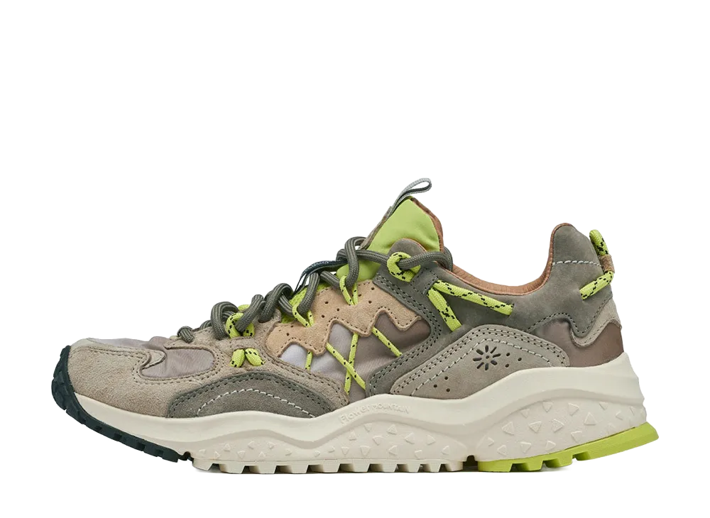 Flower MOUNTAIN YAMABUSHI "Taupe/Lime"