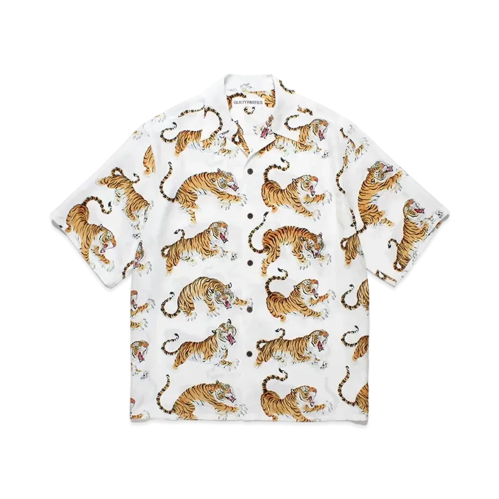 WACKO MARIA Tim Lehi / Hawaiian Shirt "White"