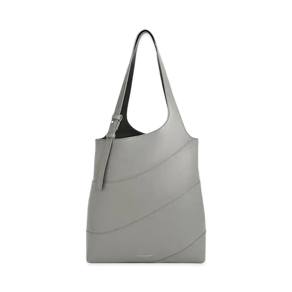 CHARLES & KEITH Torin Tote Bag "Grey"