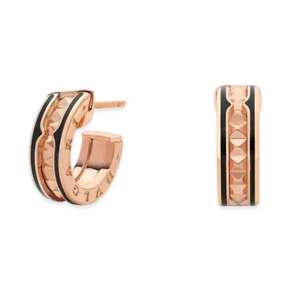 BVLGARI B.Zero1 Earrings "Pink Gold"