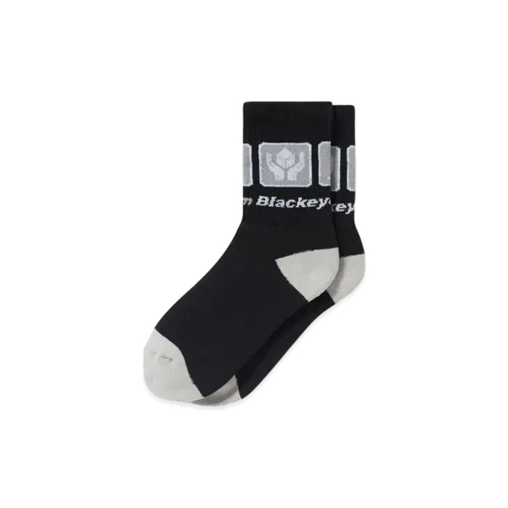 Black Eye Patch Dotcom Socks "Black"