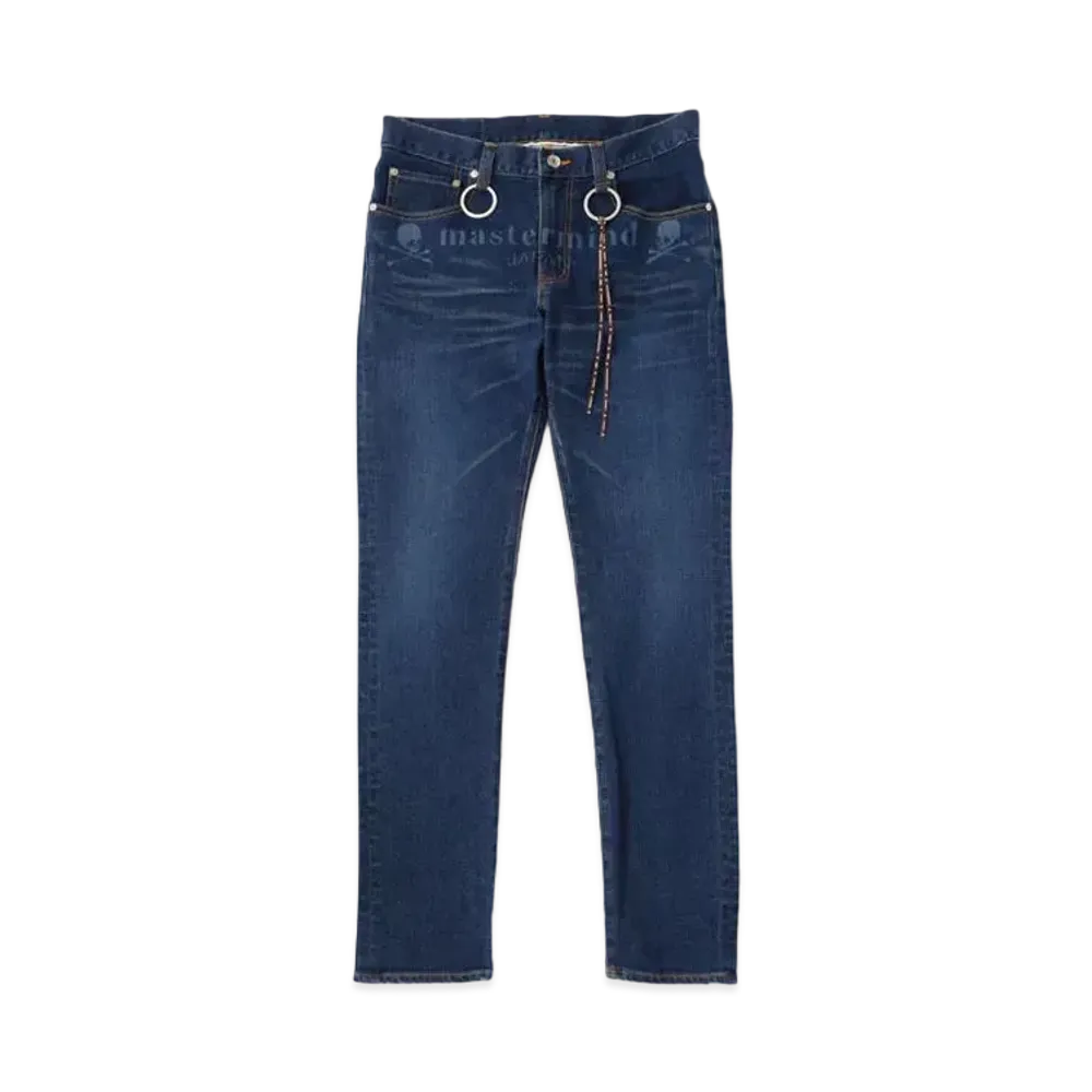 mastermind JAPAN Water Repellent Denim Pants Skinny Fit "Indigo"