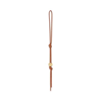 LOEWE Personalisation Strap "Tan/Gold"