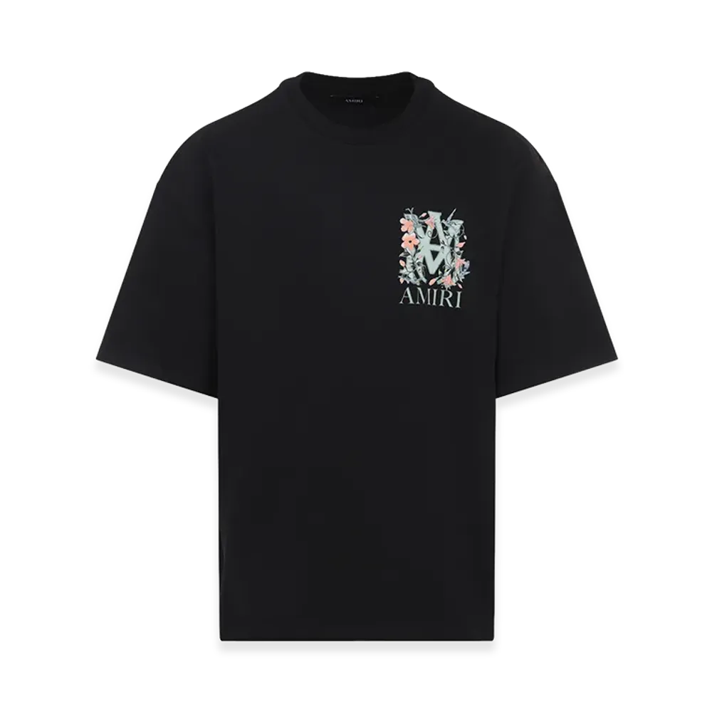 AMIRI MA Floral Tee "Black"