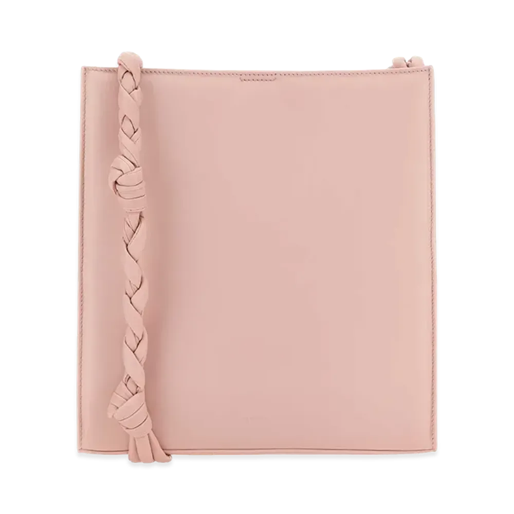 Jil Sander Women's Leather Tangle Shoulder Bag "Pink"