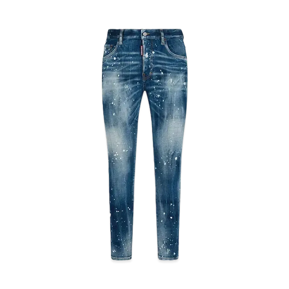 Dsquared2 Medium Kinky Wash Super Twinky Jeans "Navy"