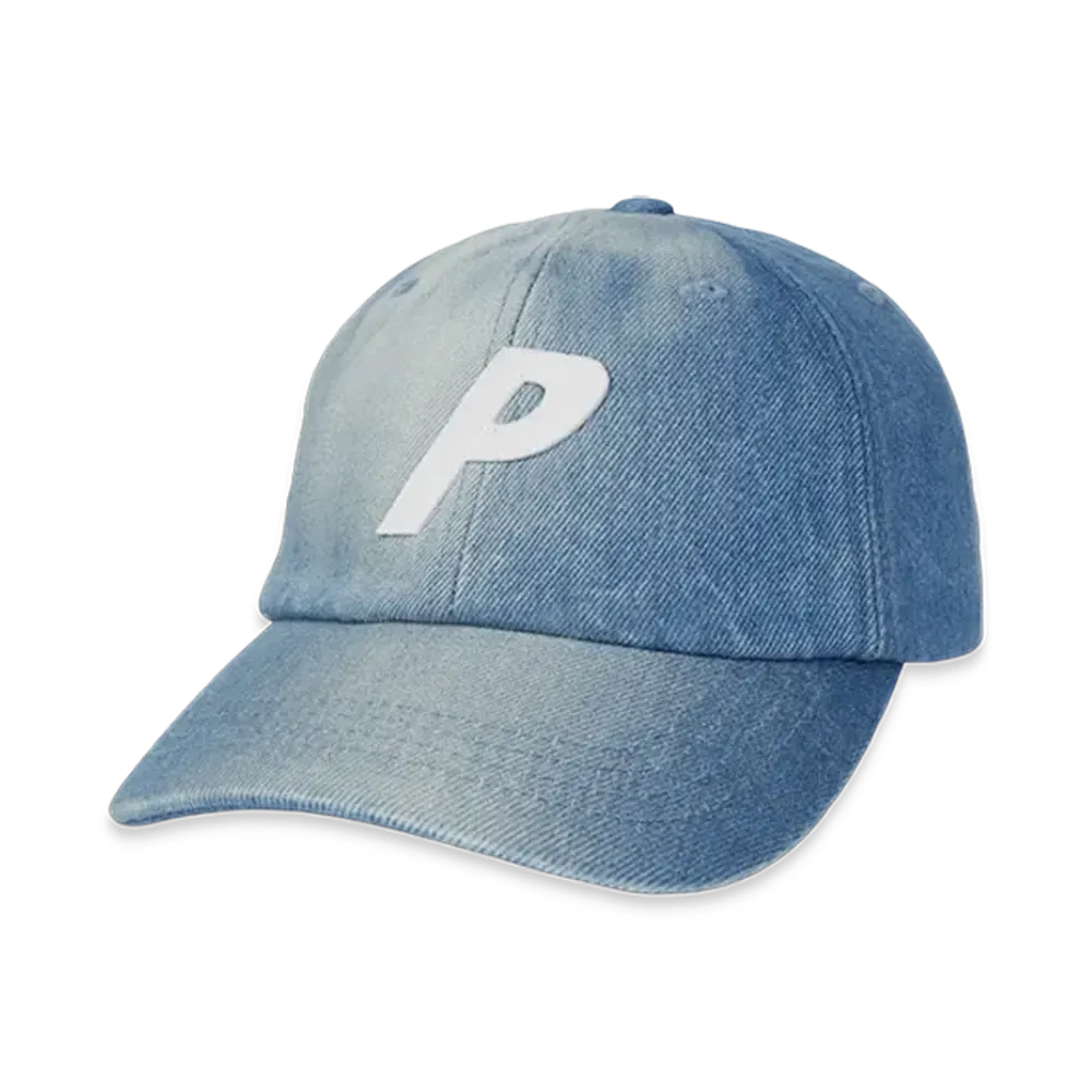 PALACE Denim P 6-Panel "Stone Wash"