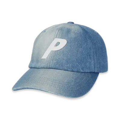 PALACE Denim P 6-Panel "Stone Wash"