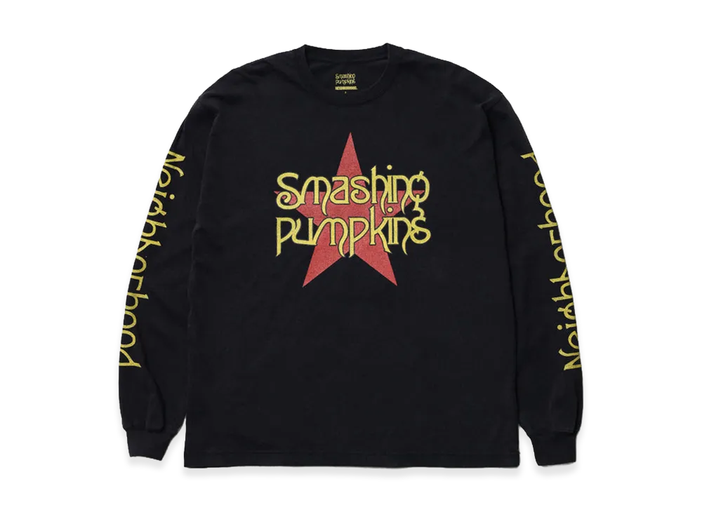 NEIGHBORHOOD x The Smashing Pumpkins . Tee LS "Black"