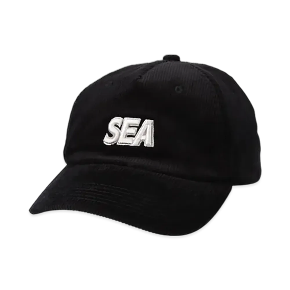 WIND AND SEA Corduroy ESS Cap "Black"