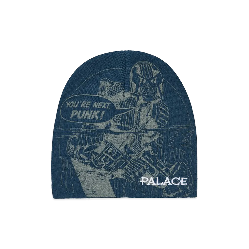 PALACE Judge Dredd Nein Cuff Beanie "Navy"