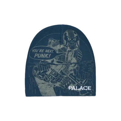 PALACE Judge Dredd Nein Cuff Beanie "Navy"