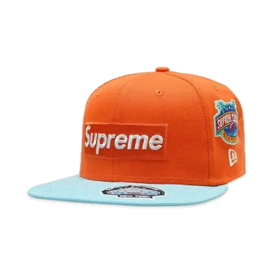 Supreme Championships Box Logo New Era "Orange"