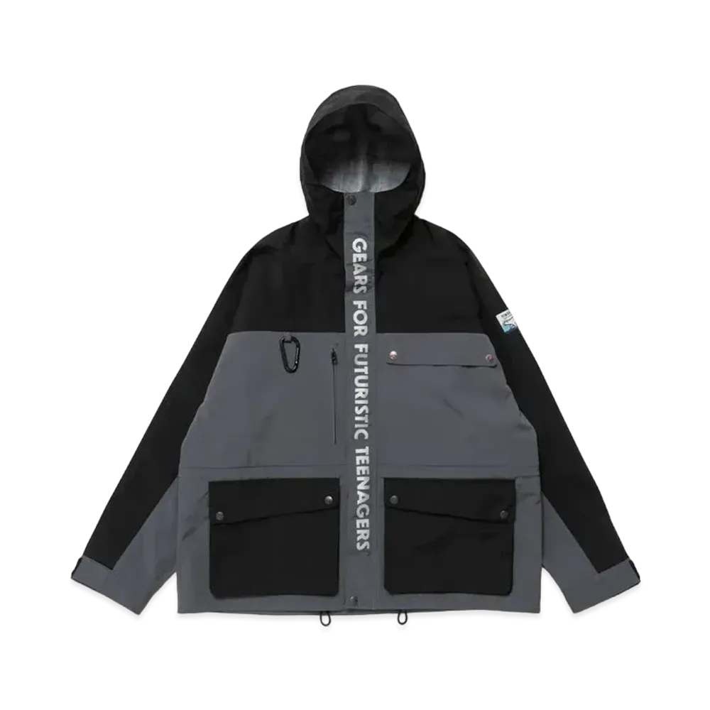HUMAN MADE 3-LAYER SHELL JACKET "Black"