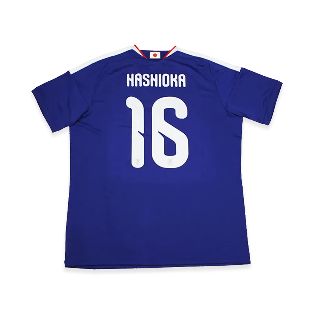 アディダス サッカー 日本代表 2026 ホーム レプリカ ユニフォーム #16 橋岡大樹 "ジャパンブルー/アッシュブルー"