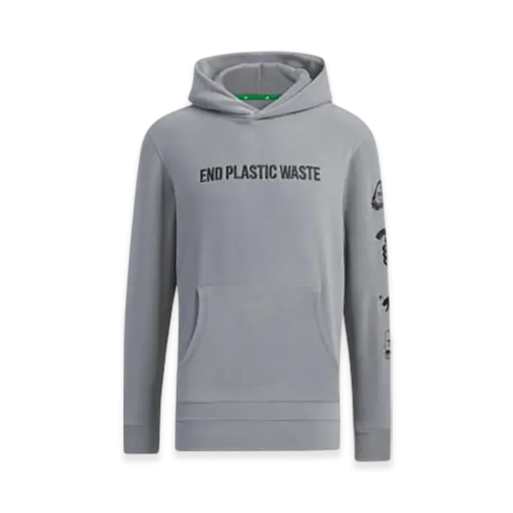 adidas Golf EPW Graphic Fleece Long Sleeve Hoodie "Grey Three/Black"