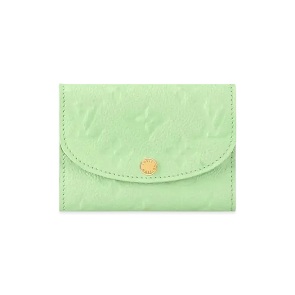 Louis Vuitton x Takashi Murakami Rosalie Coin Purse Monogram Empreinte "Green Tea"