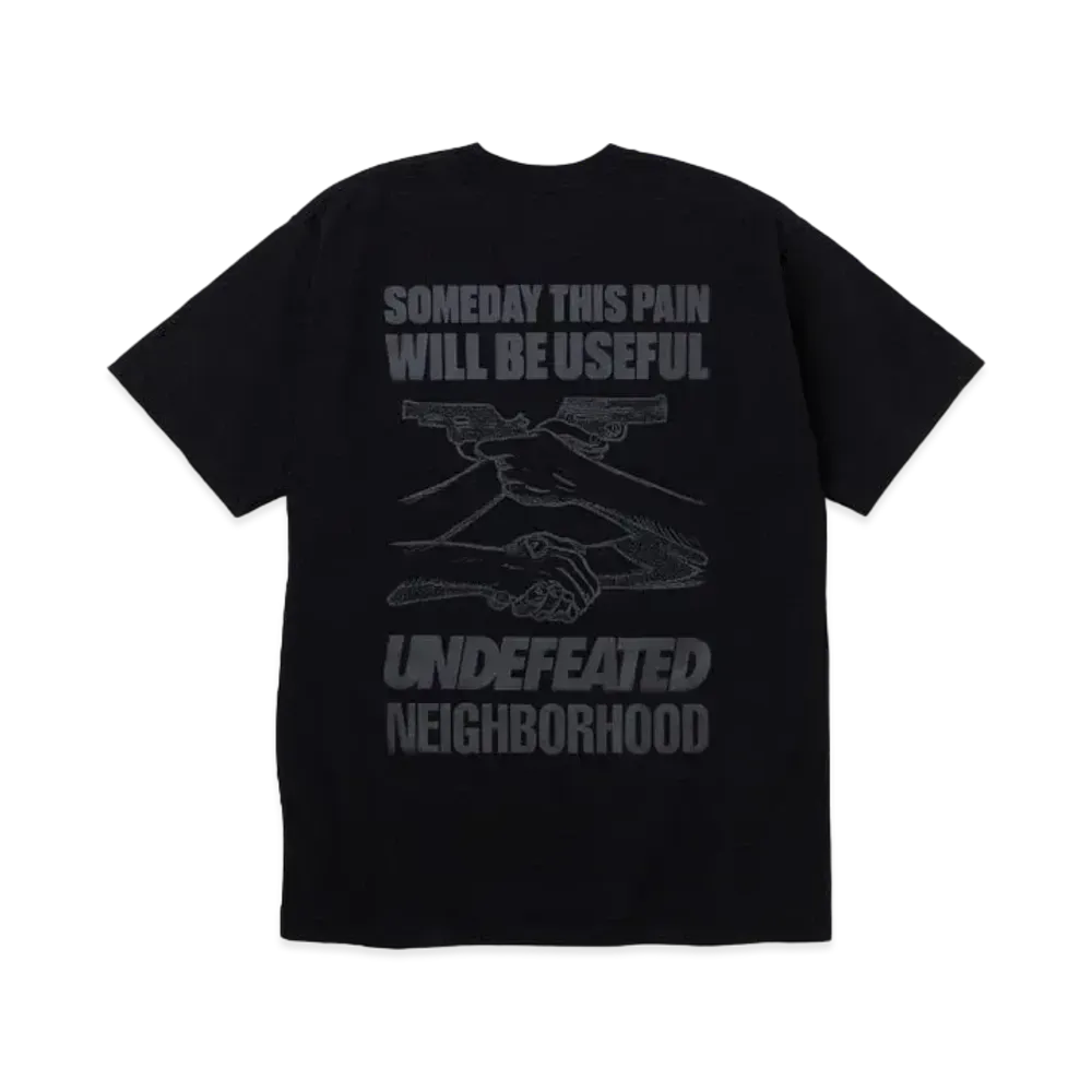 NEIGHBORHOOD UNDEFEATED NHUF-2 / C-TEE . SS "Black"