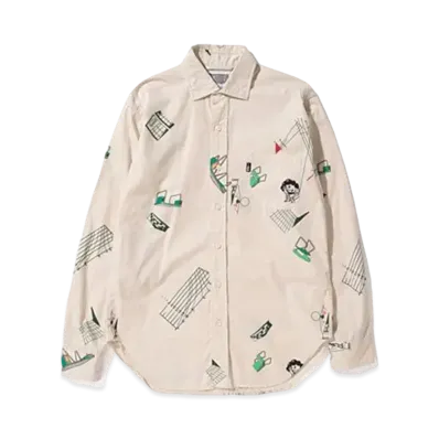 Cav Empt (C.E) STUDY SHIRT "Beige"