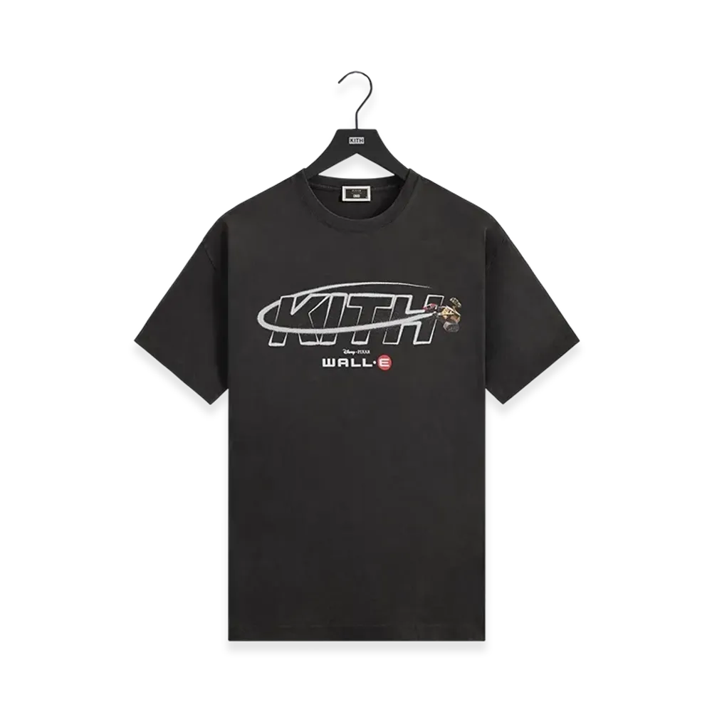 Kith x Disney Pixar WALL-E Orbit Vintage Tee "Black"