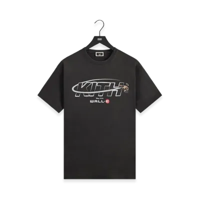 Kith x Disney Pixar WALL-E Orbit Vintage Tee "Black"