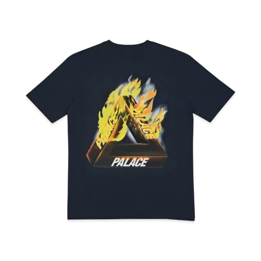 PALACE Tri-Fire T-Shirt "Navy"