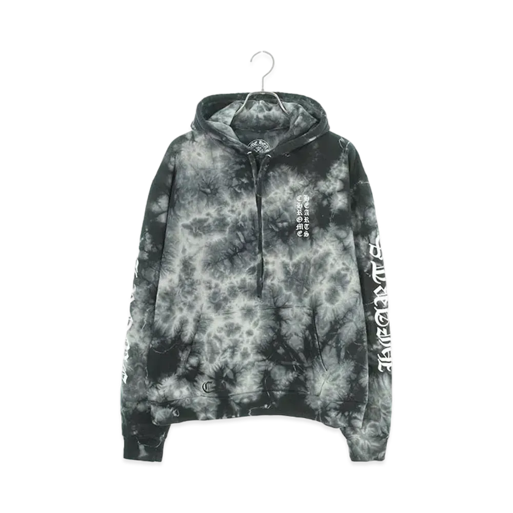 Chrome Hearts CH Plus Cross Horseshoe Tie Dye Hoodie Hoodie "Black"