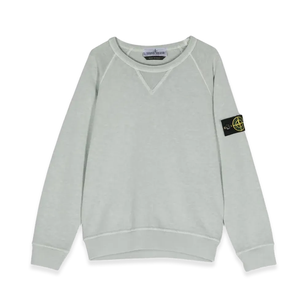Stone Island Kids Sweaters "Gray"