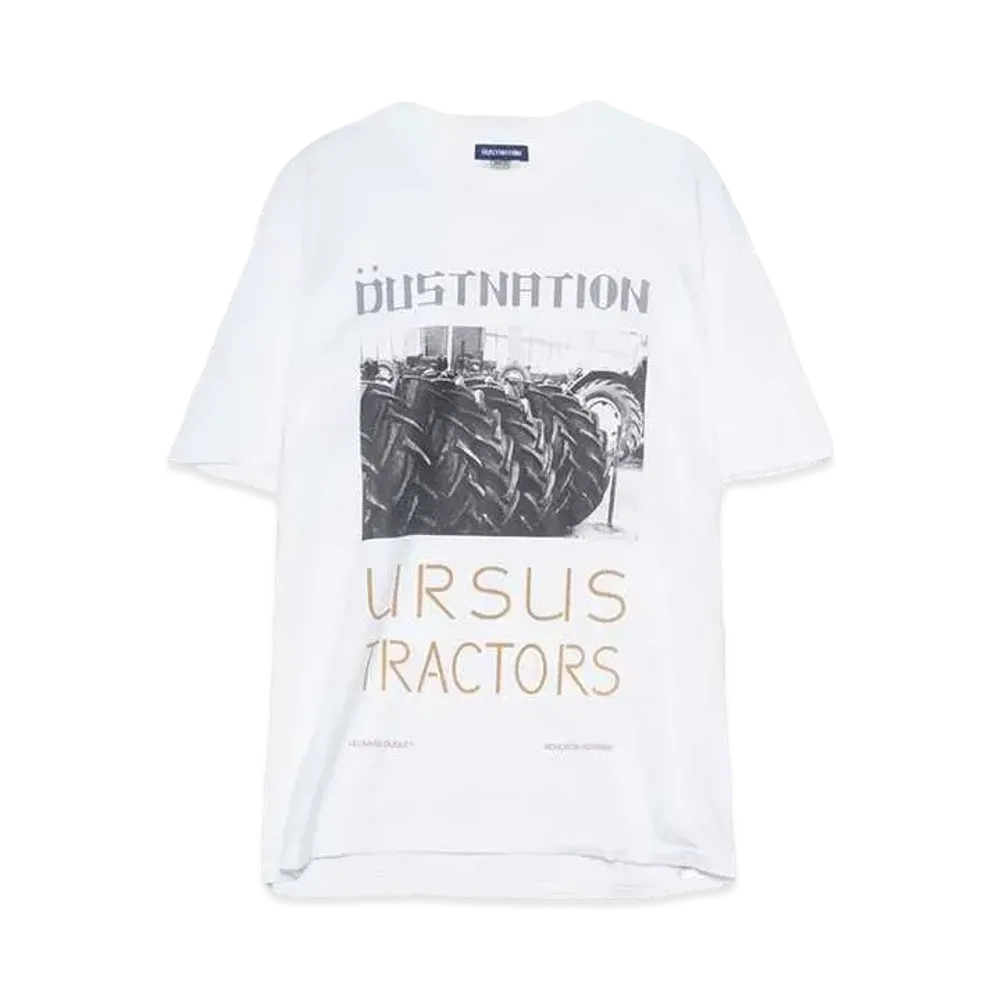 DUSTNATION TRACTORS S/S TEE "WHITE"