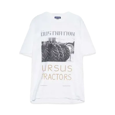 DUSTNATION TRACTORS S/S TEE "WHITE"