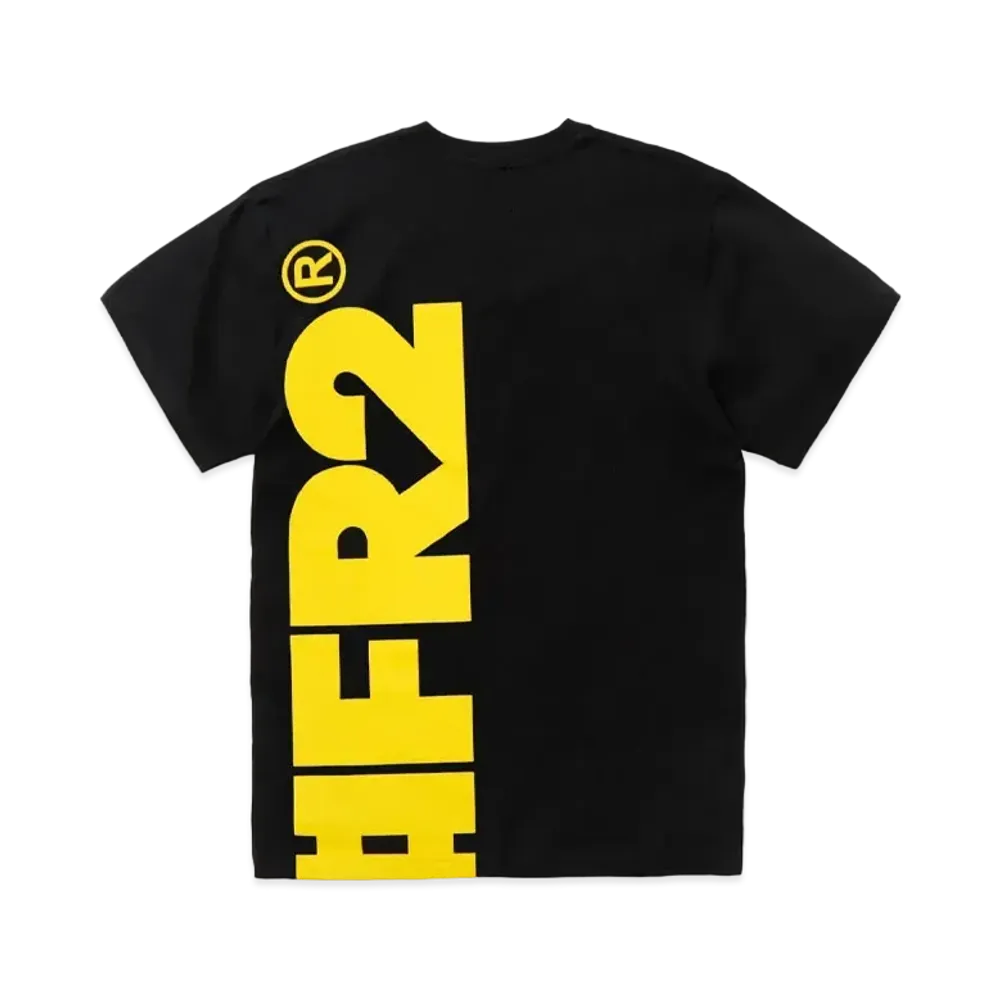 FR2 Big Logo T-shirt "Black/Yellow"