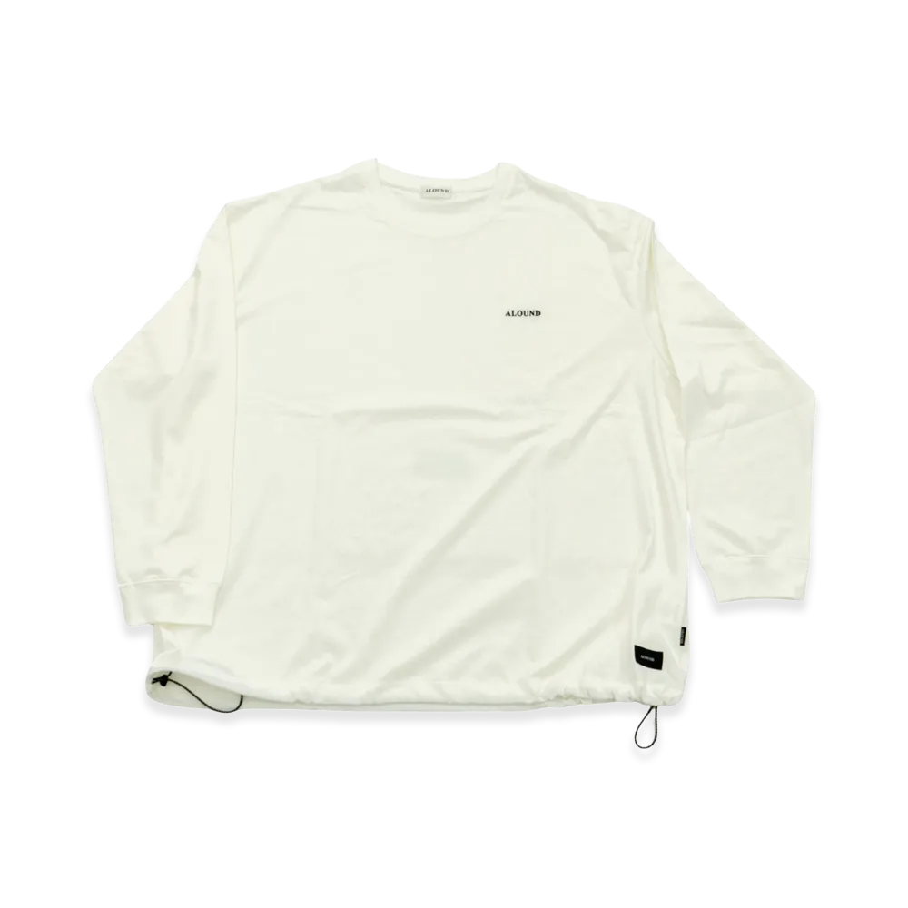 ALOUND Premium Pima Cotton LS Tee "White"