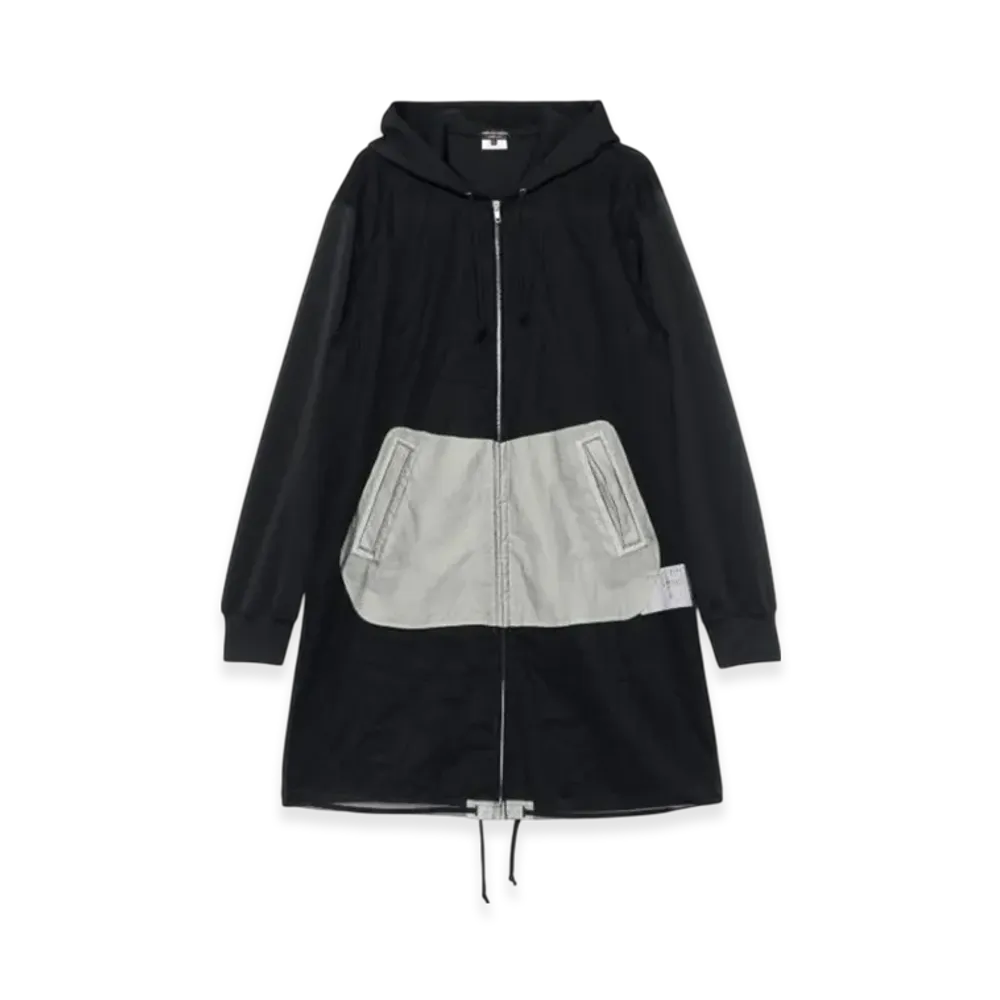 COMME des GARCONS HOMME PLUS Lace-Detail Jacket "Black"