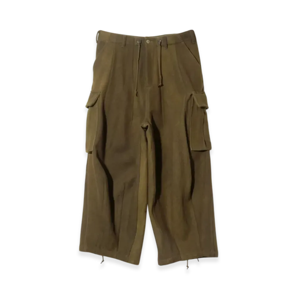 NEEDLES H.D. BDU Pant - Wool Uneven Dye "Khaki"
