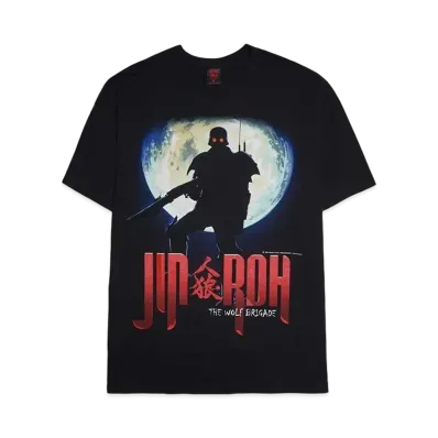 Geeks Rule x Production I.G JIN-ROH 12 Silkscreen Printing T Shirt "Black"