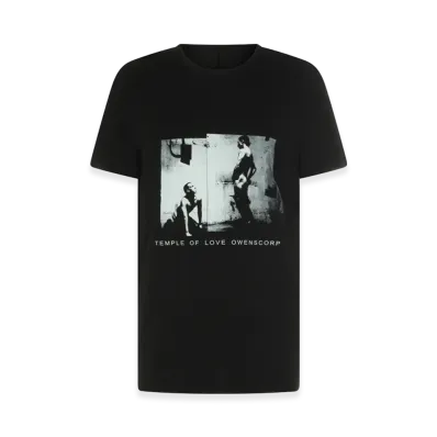 Rick Owens DRKSHDW 'level T' T-Shirt "Black"