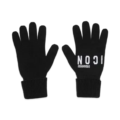 Dsquared2 Be Icon Gloves "Black"