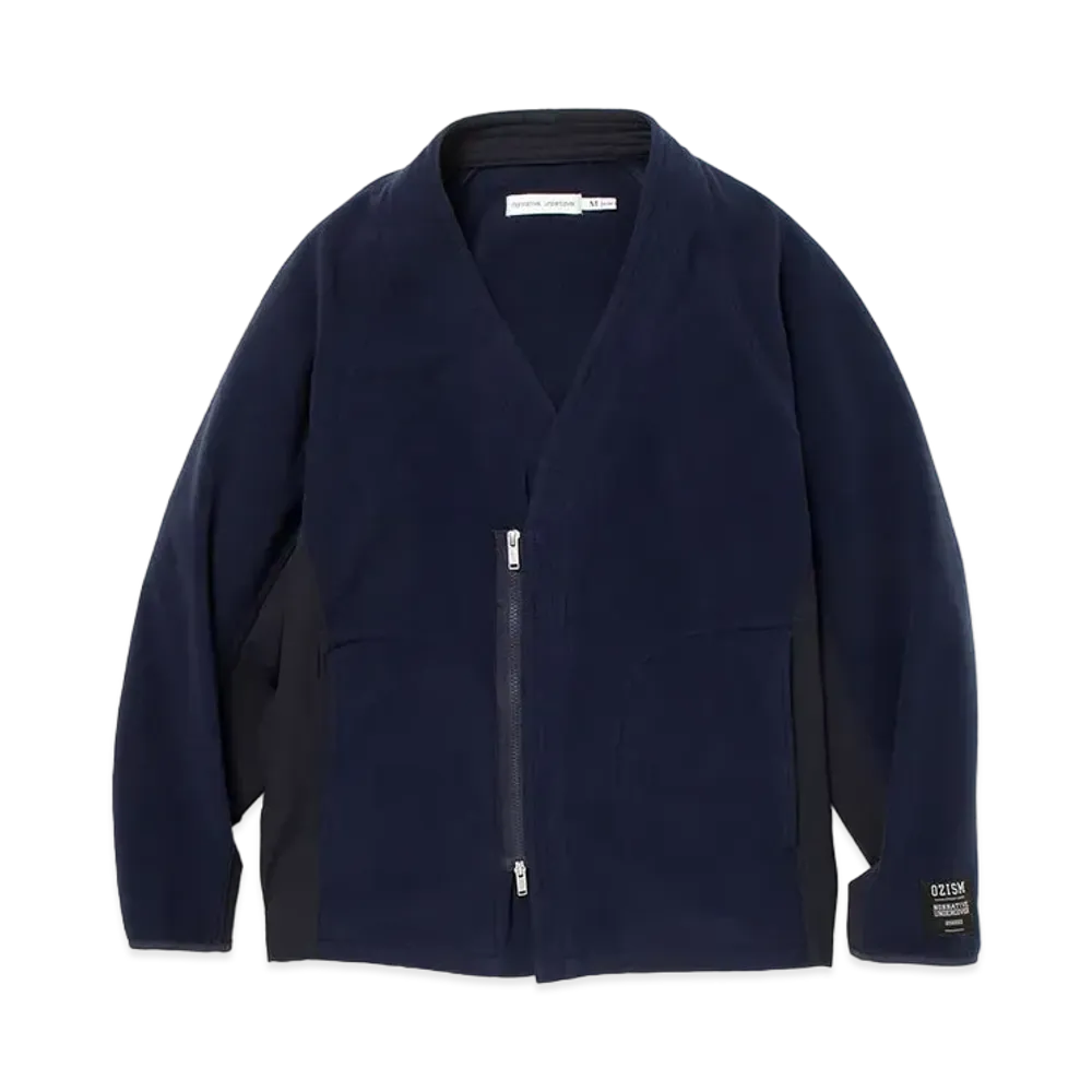 UNDERCOVER x nonnative OZISM Monk Jacket Poly Fleece Polartec Windpro "Navy"