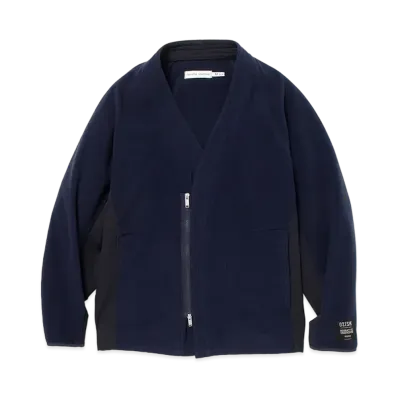 UNDERCOVER x nonnative OZISM Monk Jacket Poly Fleece Polartec Windpro "Navy"