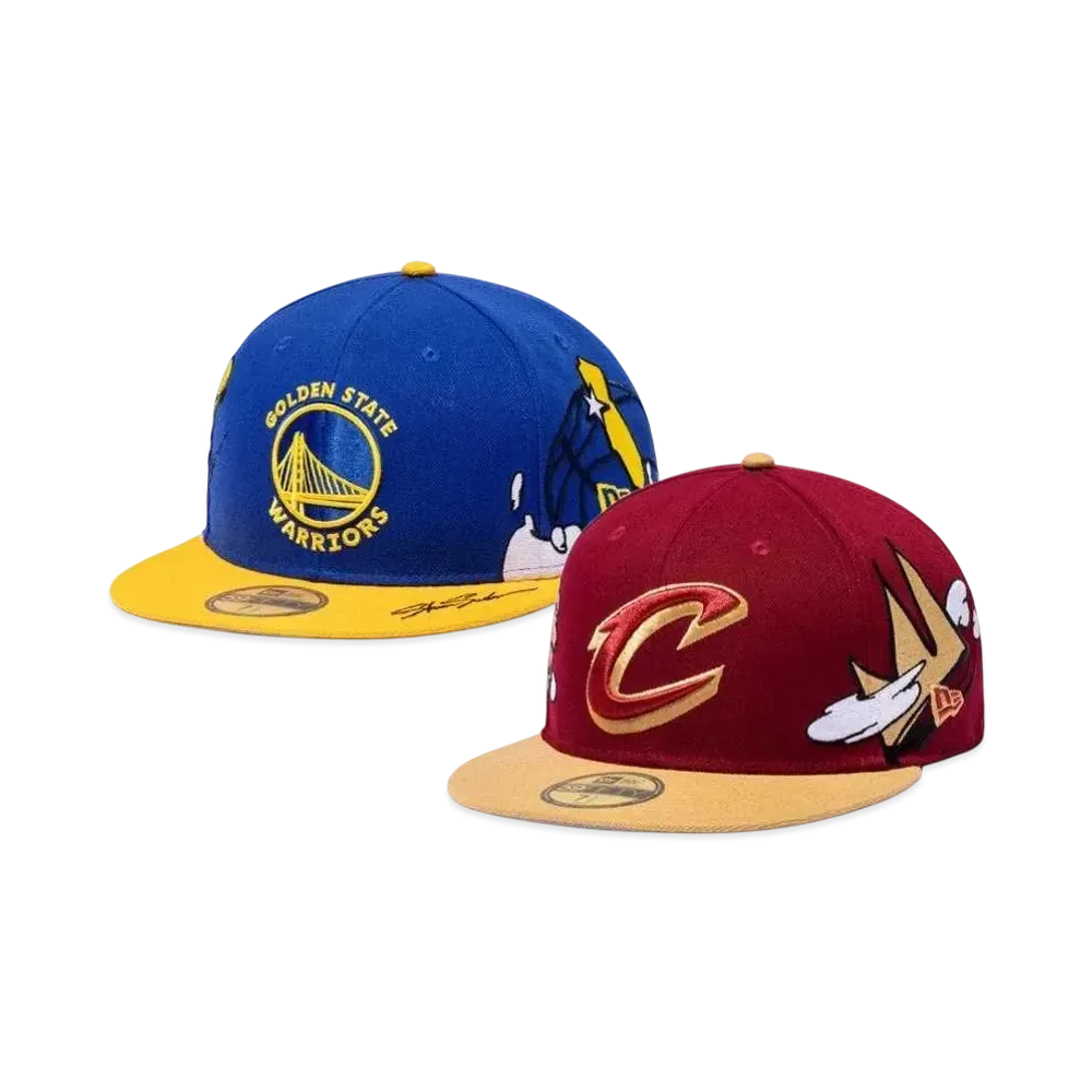 NEW ERA x NBA x SHUN SUDO 59FIFTY NBA Pack2 "Golden State Warriors/Cleveland Cavaliers"