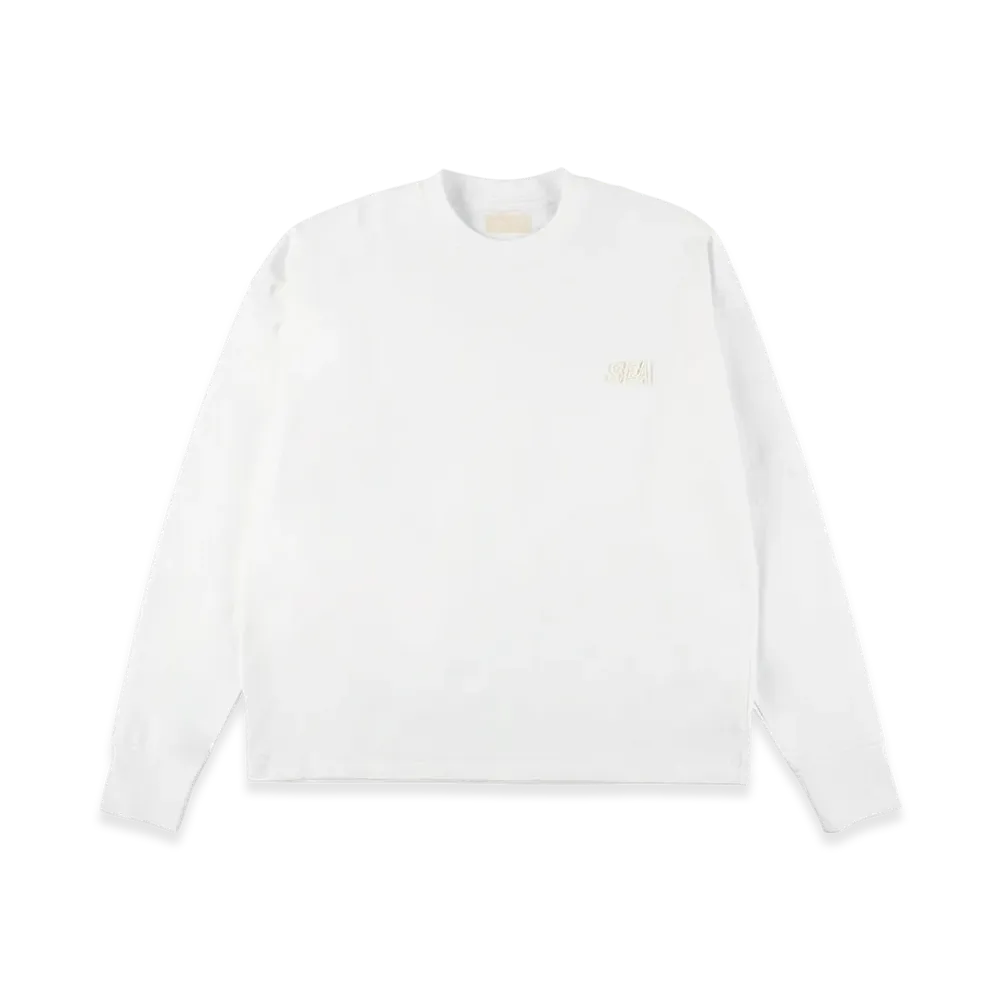 WIND AND SEA Cozy L/S Tee "White"