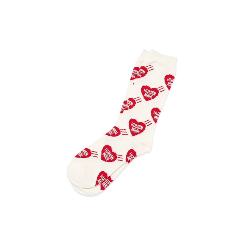 HUMAN MADE Heart Socks "Red"