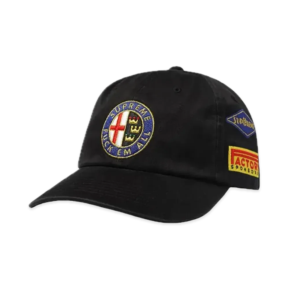 Supreme Racing 6-Panel "Black"