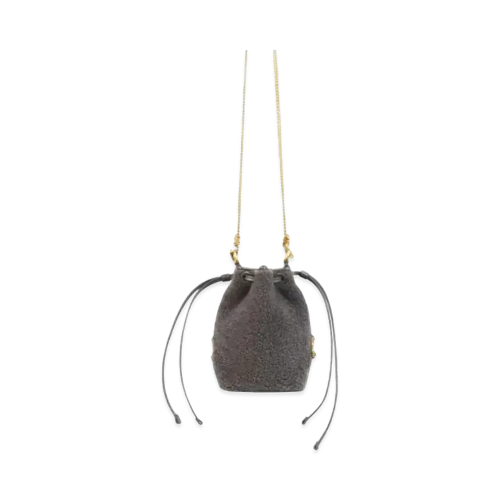 Chloe Marcie Micro Bucket Bag "Elephant Grey"
