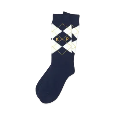 KENZO 'KP' Socks "Midnight Blue"