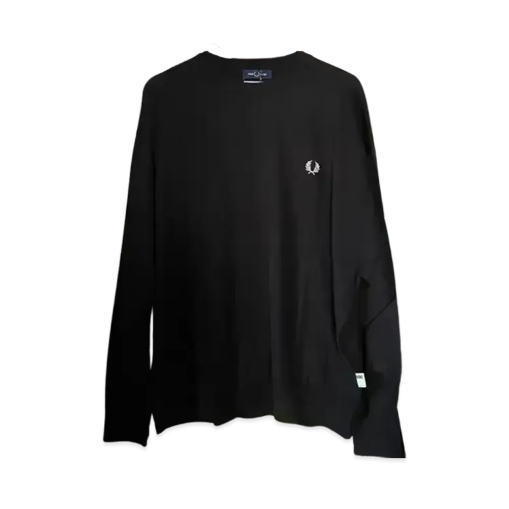 SSZ x FRED PERRY Crewneck Knit "Black"