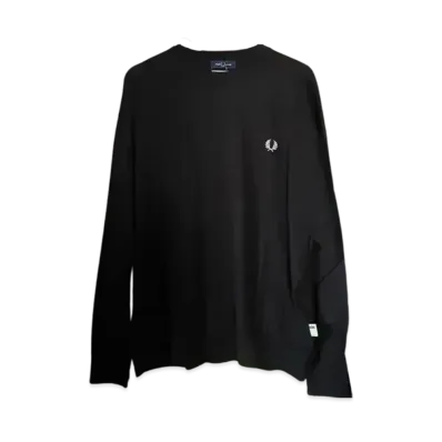 SSZ x FRED PERRY Crewneck Knit "Black"