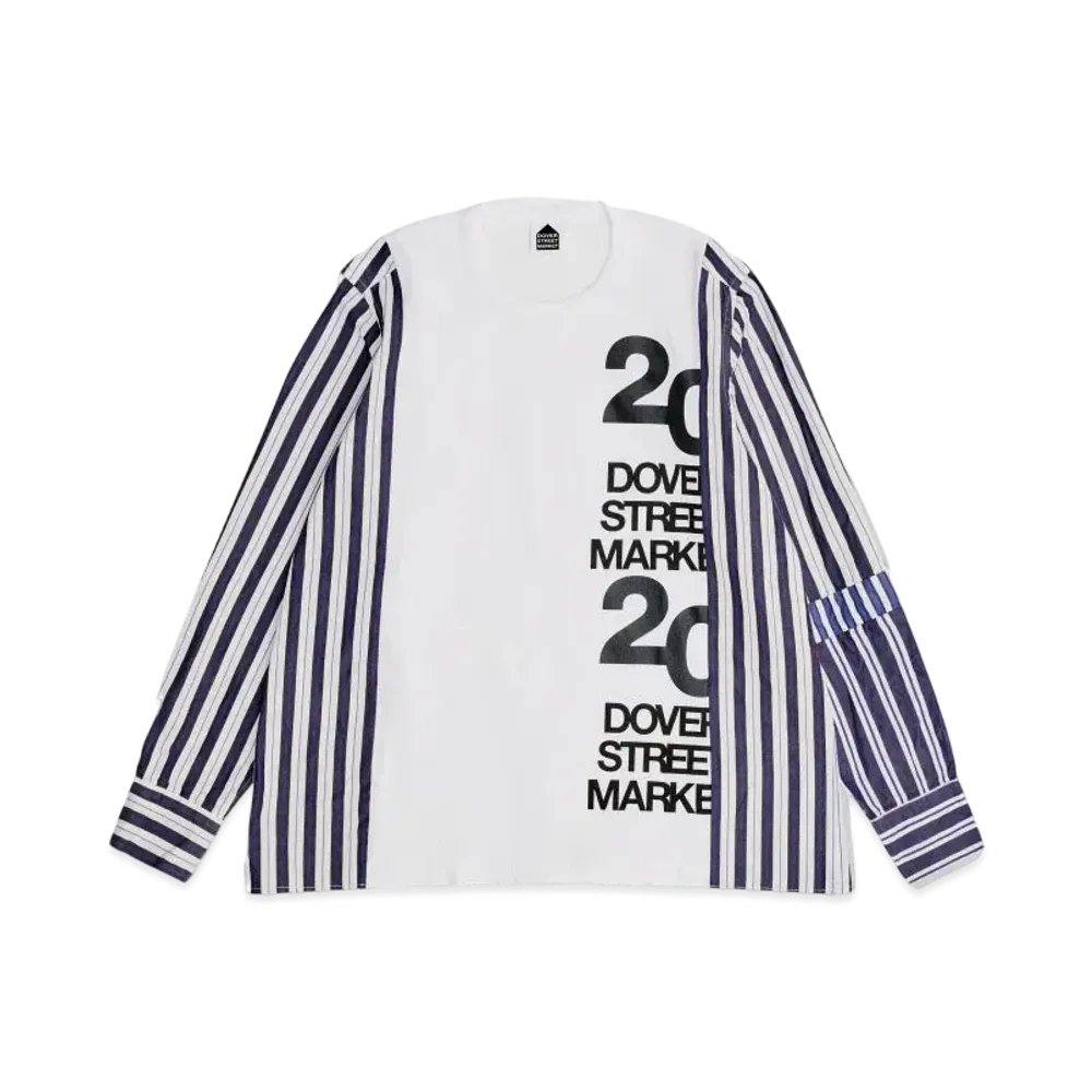Dover Street Market London x Casey Casey 20th Anniversary LS Tee "White"